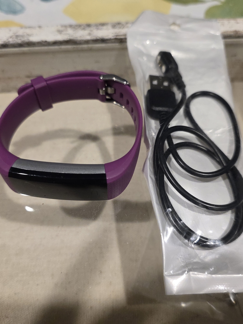 Fitbit: Fitness Tracker with USB Charger